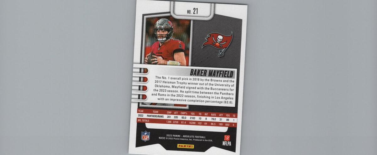 2023 Panini Absolute #21 Baker Mayfield