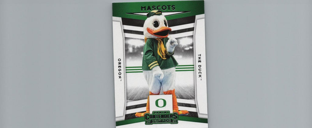 2020 Panini Contenders Draft Picks #2 The Duck Mascots