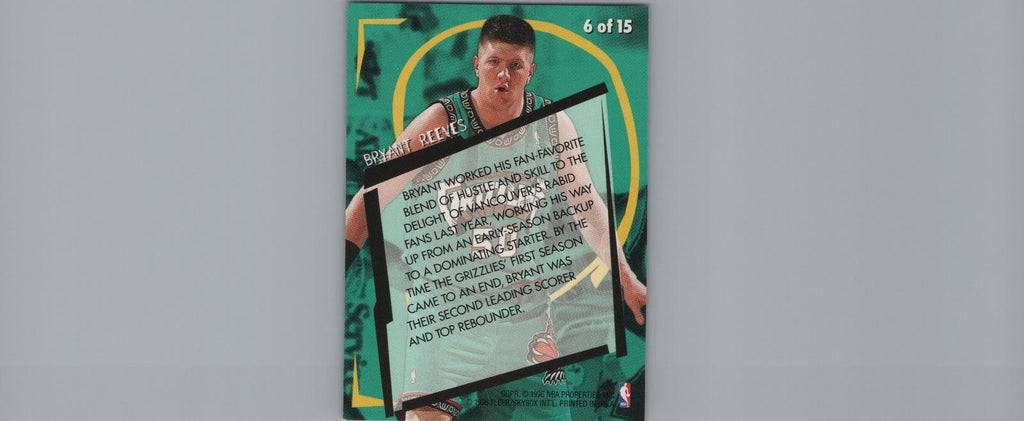 1996-97 Fleer European #6 Bryant Reeves Rookie Rewind