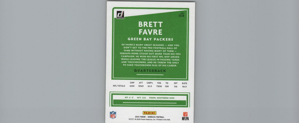 2020 Donruss #108 Brett Favre