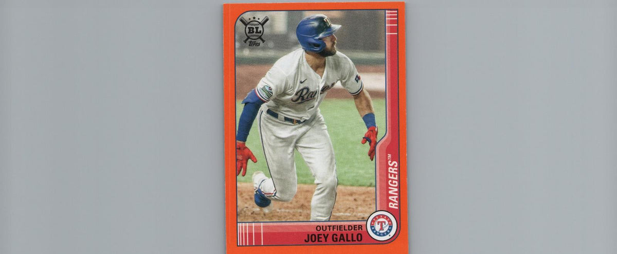 2021 Topps Big League #130 Joey Gallo Orange