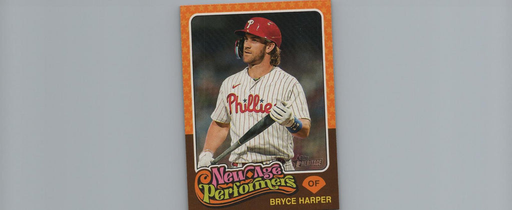2024 Topps Heritage #NAP-14 Bryce Harper New Age Performers