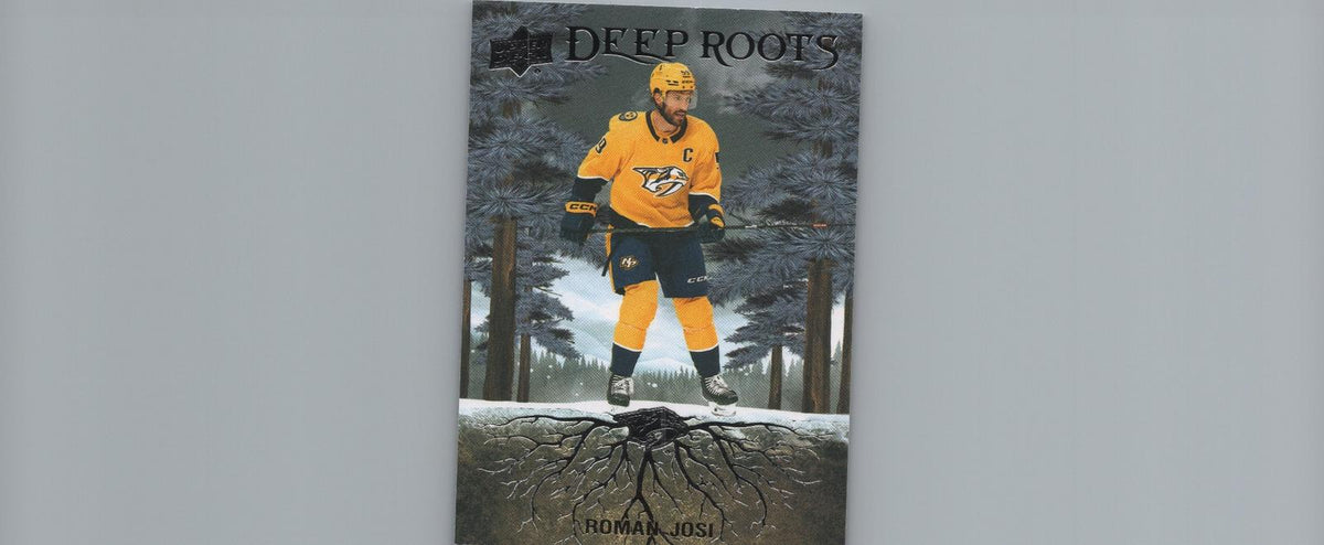 2023-24 Upper Deck #DR-19 Roman Josi Deep Roots Purple
