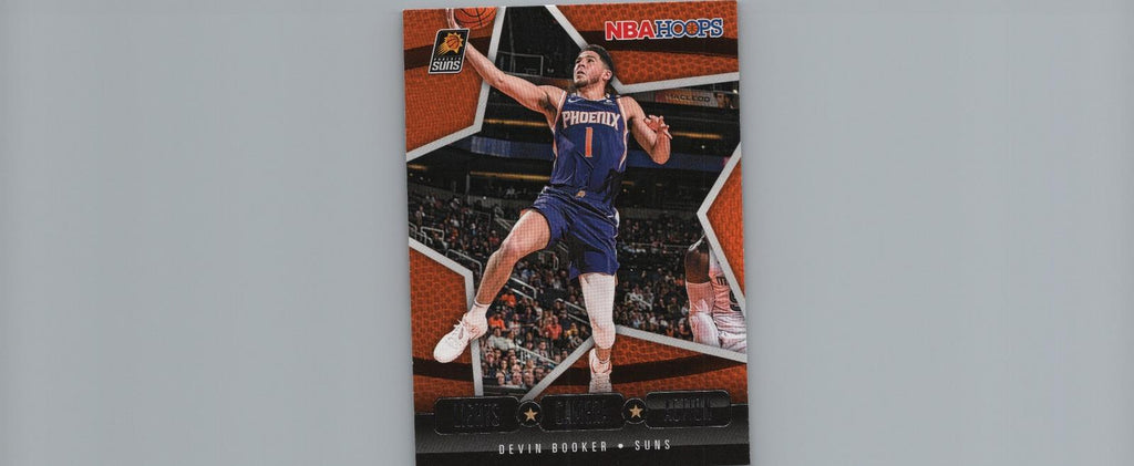 2020-21 Hoops #7 Devin Booker Lights Camera Action Holo
