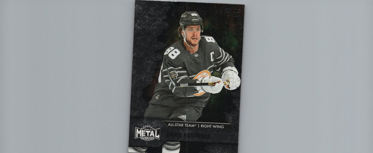 2020-21 SkyBox Metal Universe #158 David Pastrnak