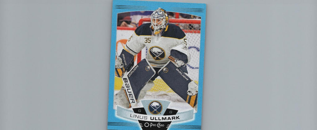 2019-20 O-Pee-Chee #34 Linus Ullmark Blue-Border