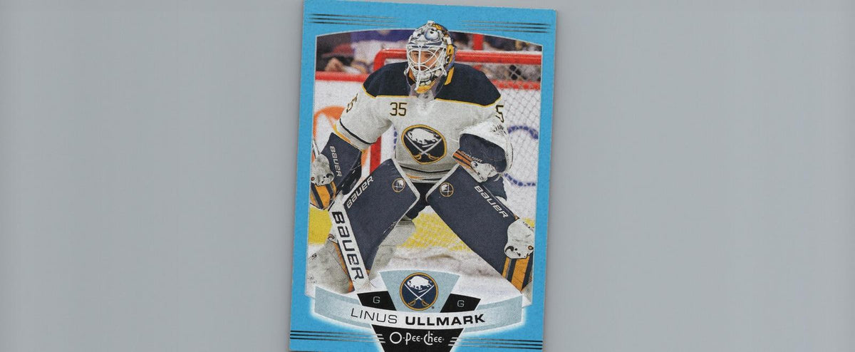 2019-20 O-Pee-Chee #34 Linus Ullmark Blue-Border