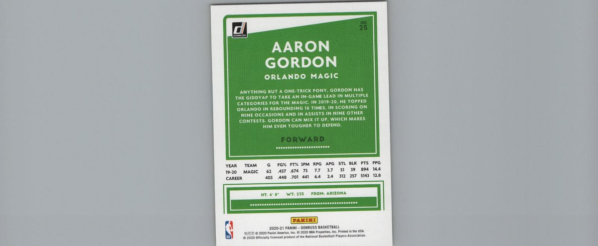 2020-21 Donruss #25 Aaron Gordon