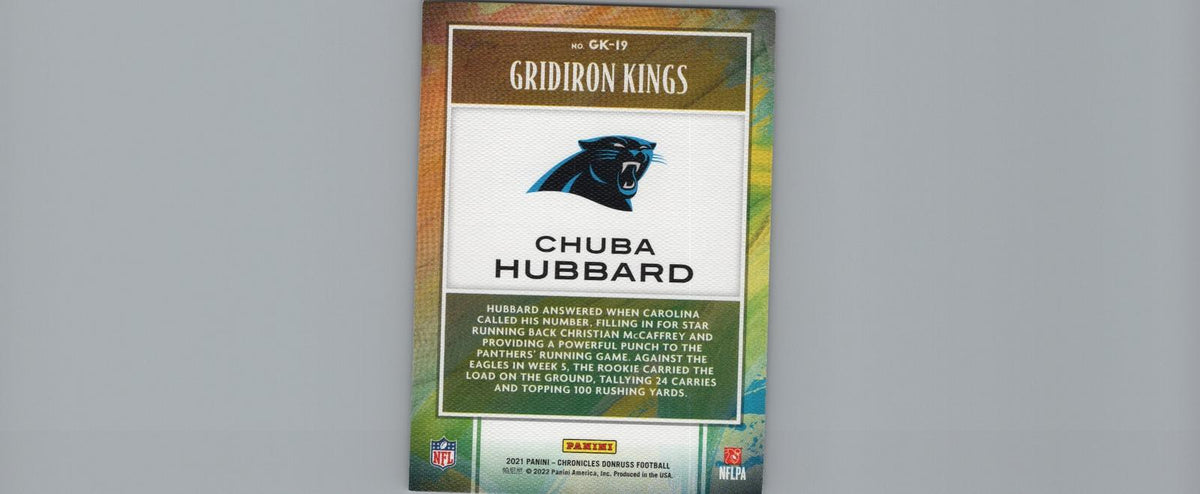 2021 Panini Chronicles #GK-19 Chuba Hubbard Gridiron Kings