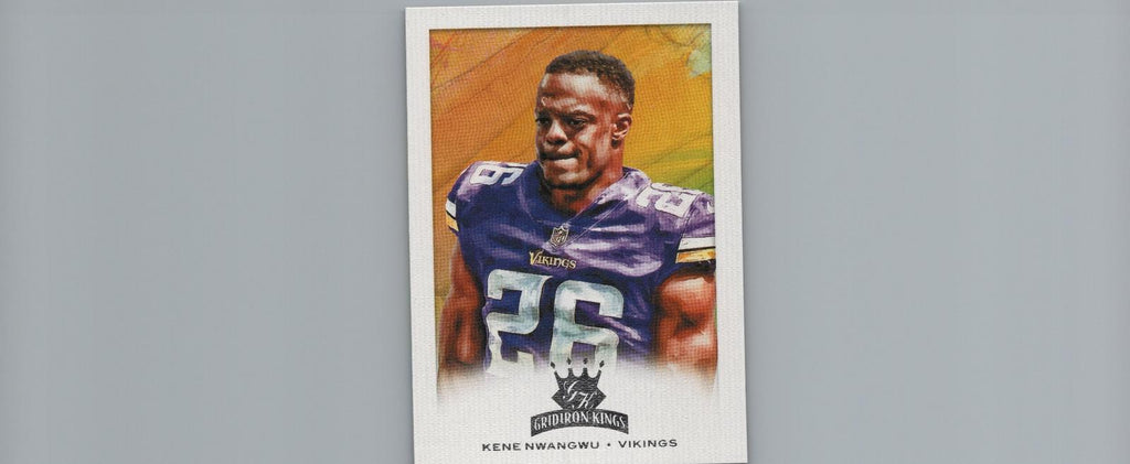 2021 Panini Chronicles #GK-20 Kene Nwangwu Gridiron Kings Green
