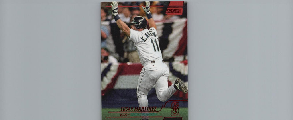 2022 Stadium Club #275 Edgar Martinez Red Foil