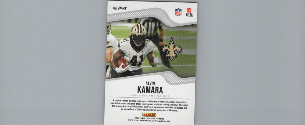 2021 Panini Prestige #PH-AK Alvin Kamara Power House