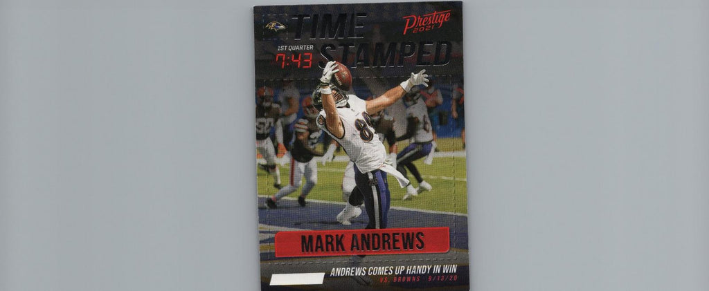 2021 Panini Prestige #TS-MA Mark Andrews Time Stamped