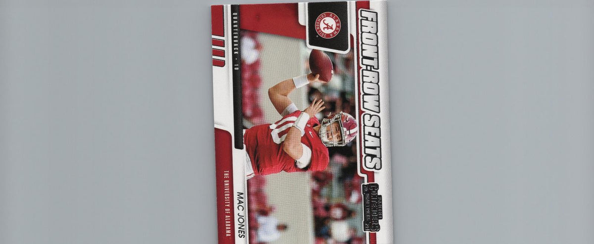 2021 Panini Contenders Draft Picks #15 Mac Jones Front-Row Seats