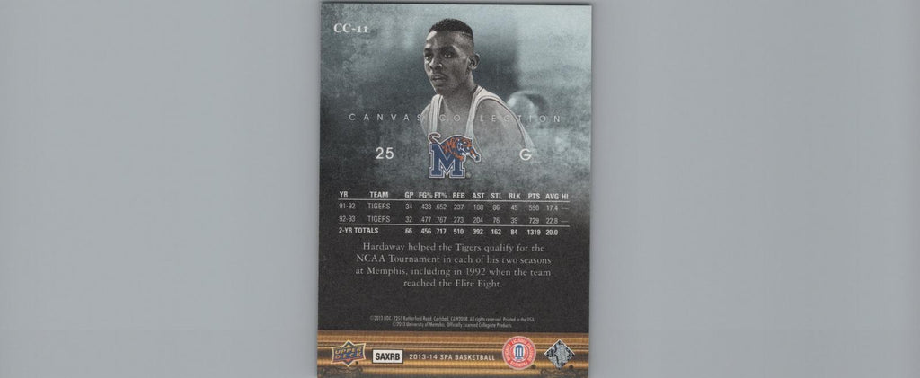 2013-14 SP Authentic #CC-11 Anfernee Hardaway Canvas Collection