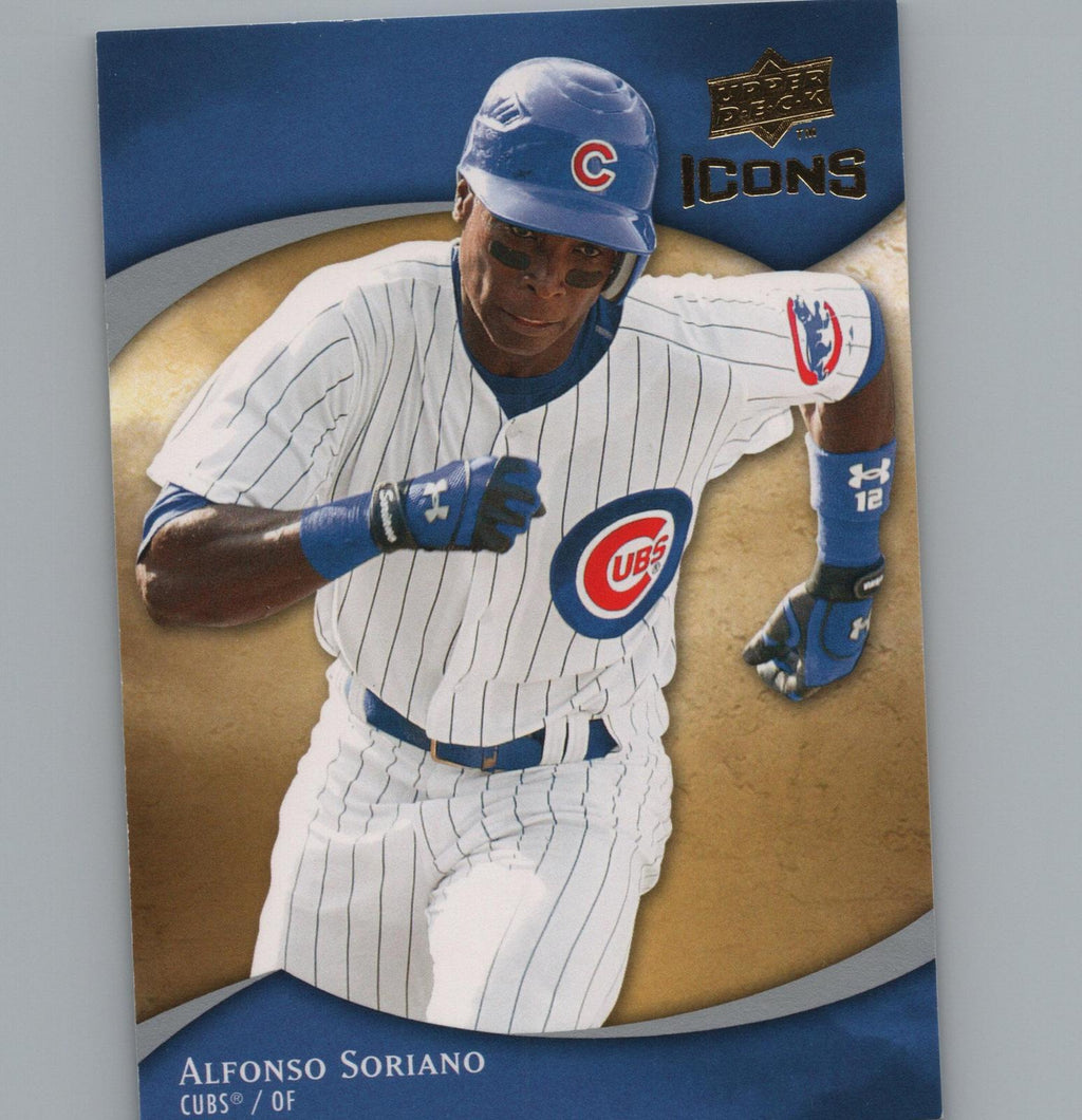 2009 Upper Deck Icons #7 Alfonso Soriano