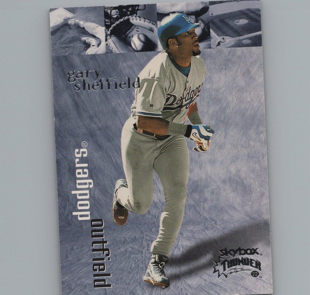 1999 SkyBox Thunder #251 Gary Sheffield