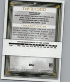 2021 Topps Gallery #94 David Ortiz
