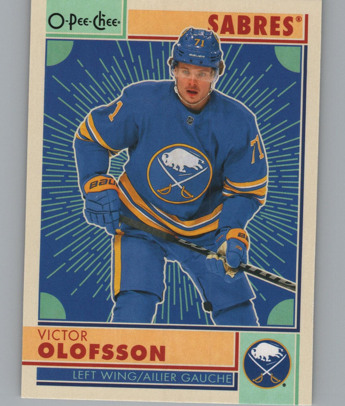 2022-23 O-Pee-Chee #295 Victor Olofsson Retro