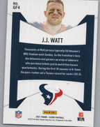 2021 Score #GF4 J.J. Watt Game Face