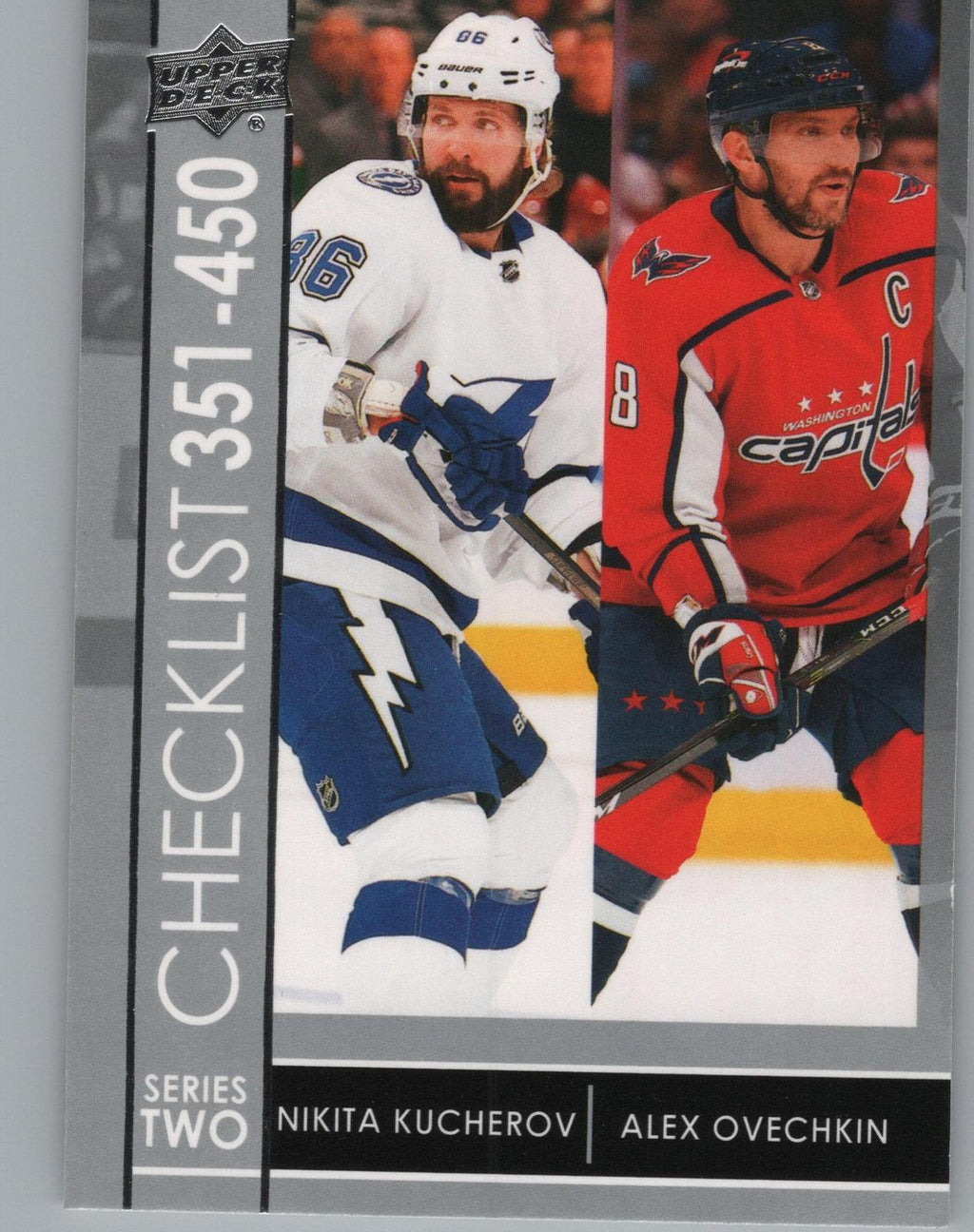 2021-22 Upper Deck #450 Nikita Kucherov / Alex Ovechkin
