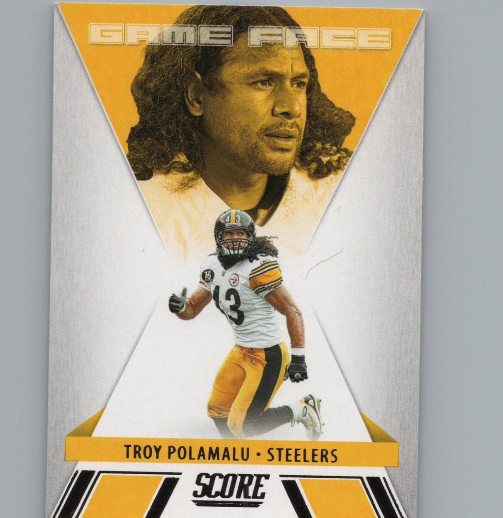 2021 Score #GF13 Troy Polamalu Game Face
