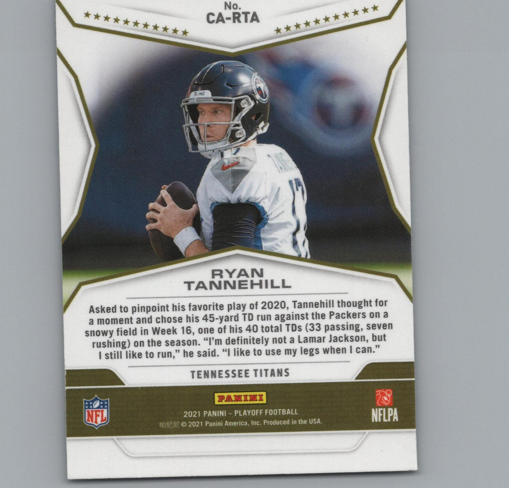 2021 Panini Playoff #CA-RTA Ryan Tannehill Call to Arms