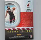 2020-21 Hoops #2 Derrick Jones Jr. Frequent Flyers