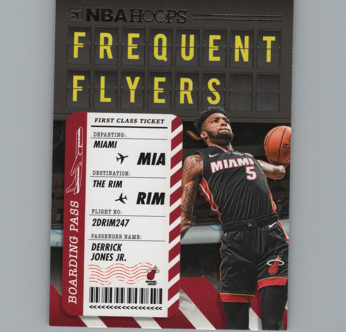 2020-21 Hoops #2 Derrick Jones Jr. Frequent Flyers