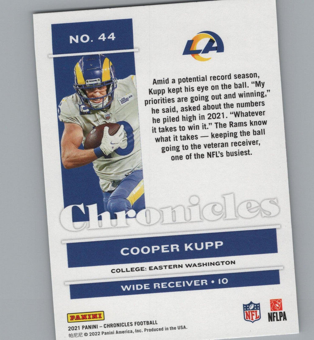 2021 Panini Chronicles #44 Cooper Kupp Bronze