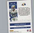 2021 Panini Chronicles #46 Aaron Donald