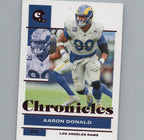 2021 Panini Chronicles #46 Aaron Donald