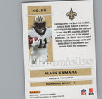 2021 Panini Chronicles #58 Alvin Kamara Pink