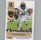 2021 Panini Chronicles #58 Alvin Kamara Pink