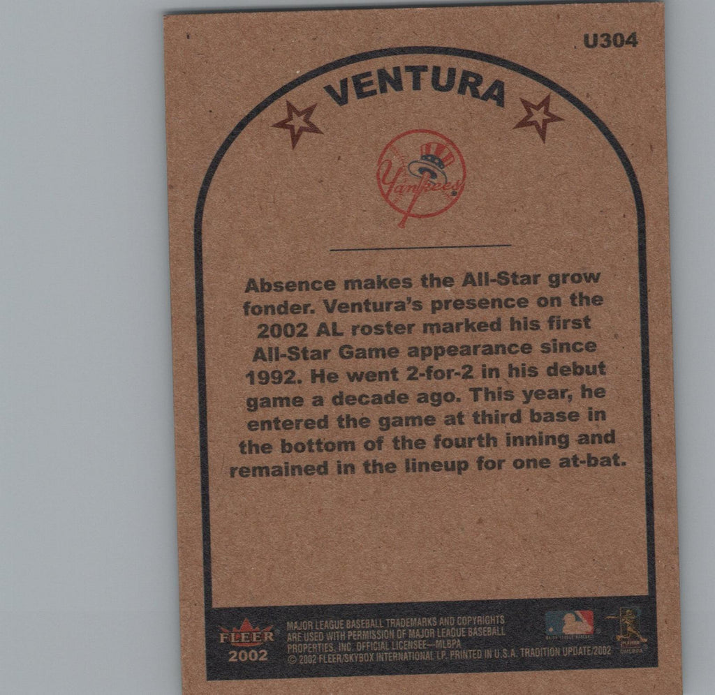 2002 Fleer Tradition Update #U304 Robin Ventura