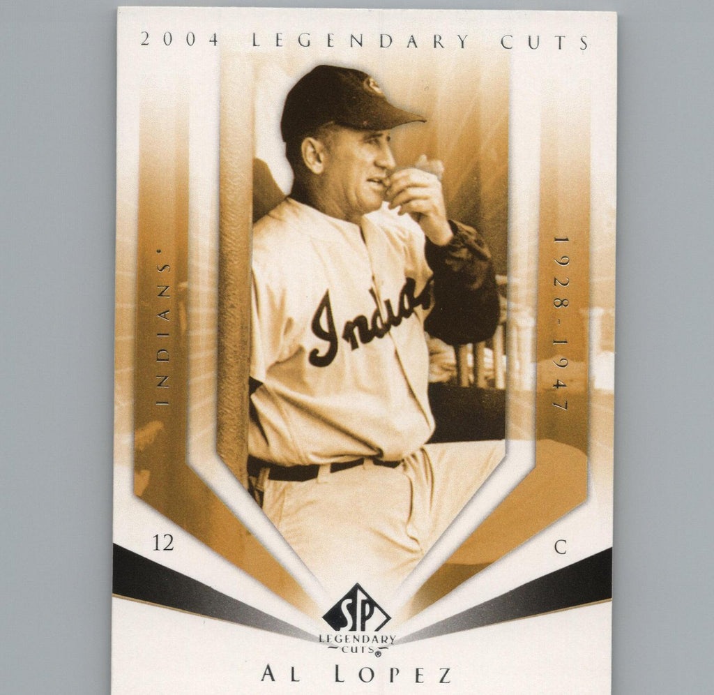 2004 SP Legendary Cuts #2 Al Lopez