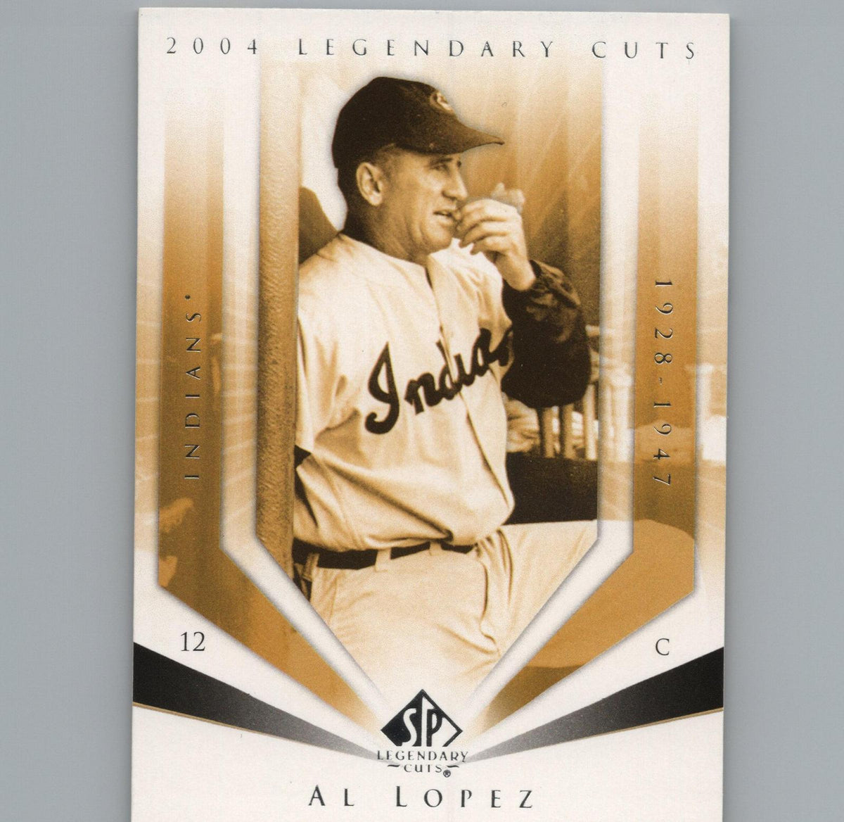 2004 SP Legendary Cuts #2 Al Lopez