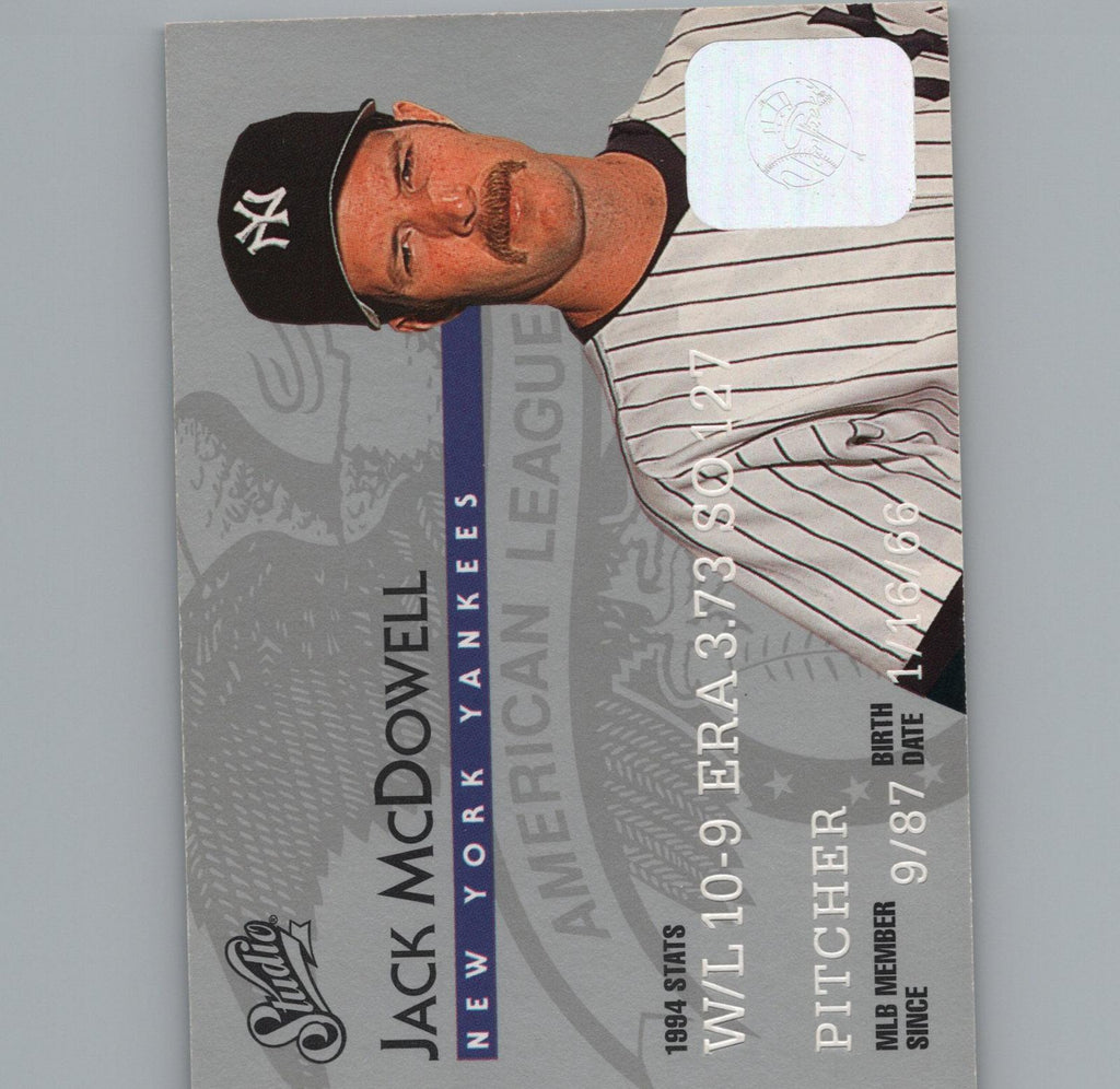 1995 Studio #100 Jack McDowell