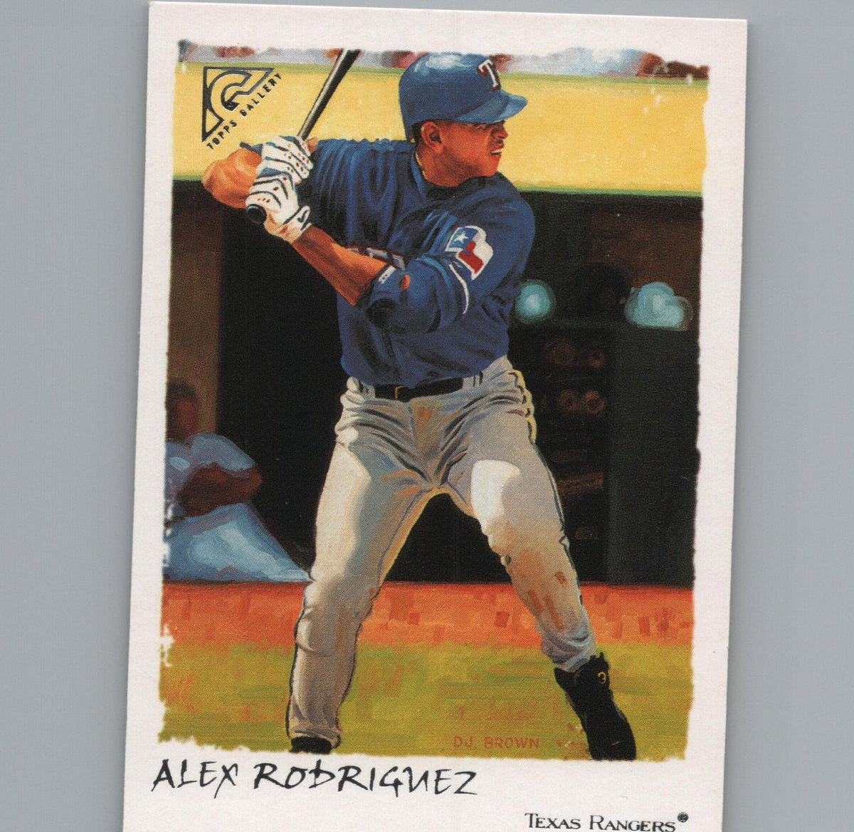 2002 Topps Gallery #20 Alex Rodriguez