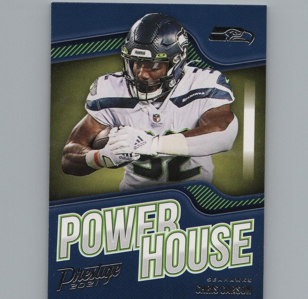 2021 Panini Prestige #PH-CC Chris Carson Power House