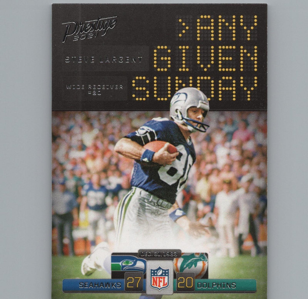 2021 Panini Prestige #AGS-SL Steve Largent Any Given Sunday