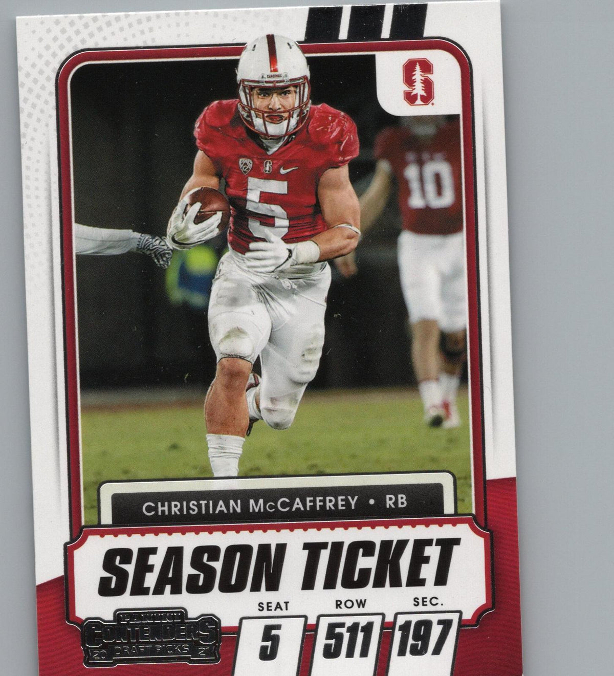 2021 Panini Contenders Draft Picks #60 Christian McCaffrey