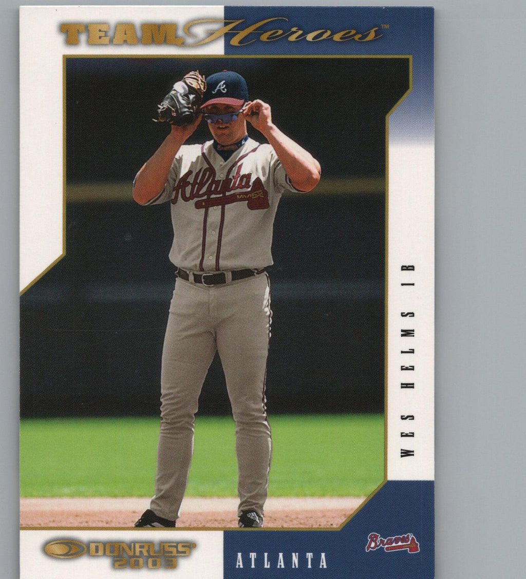2003 Donruss Team Heroes #44 Wes Helms