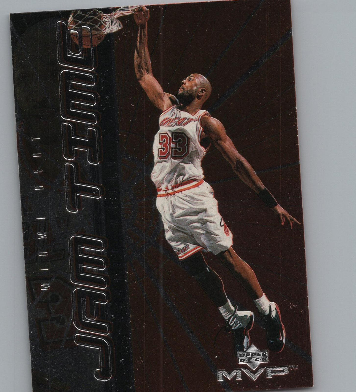 1999-00 Upper Deck MVP #JT2 Alonzo Mourning Jam Time
