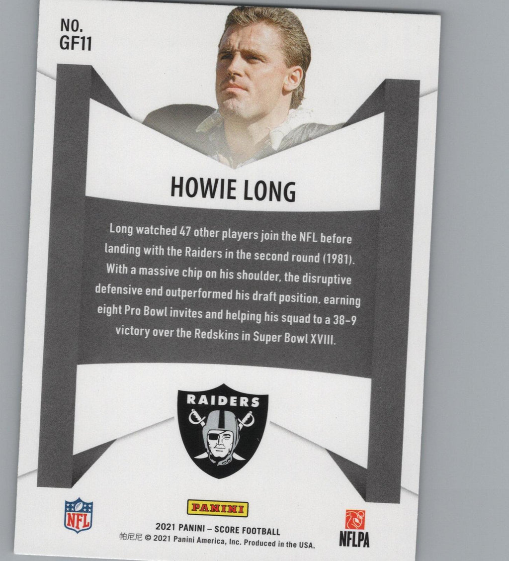 2021 Score #GF11 Howie Long Game Face