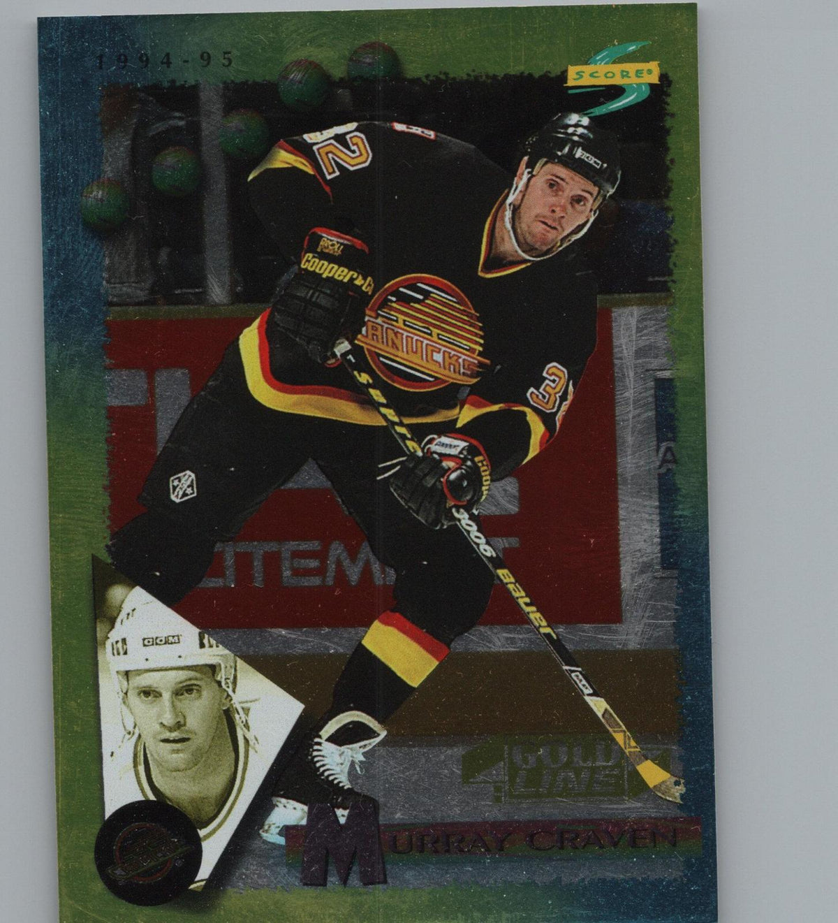1994-95 Score #109 Murray Craven Gold Line