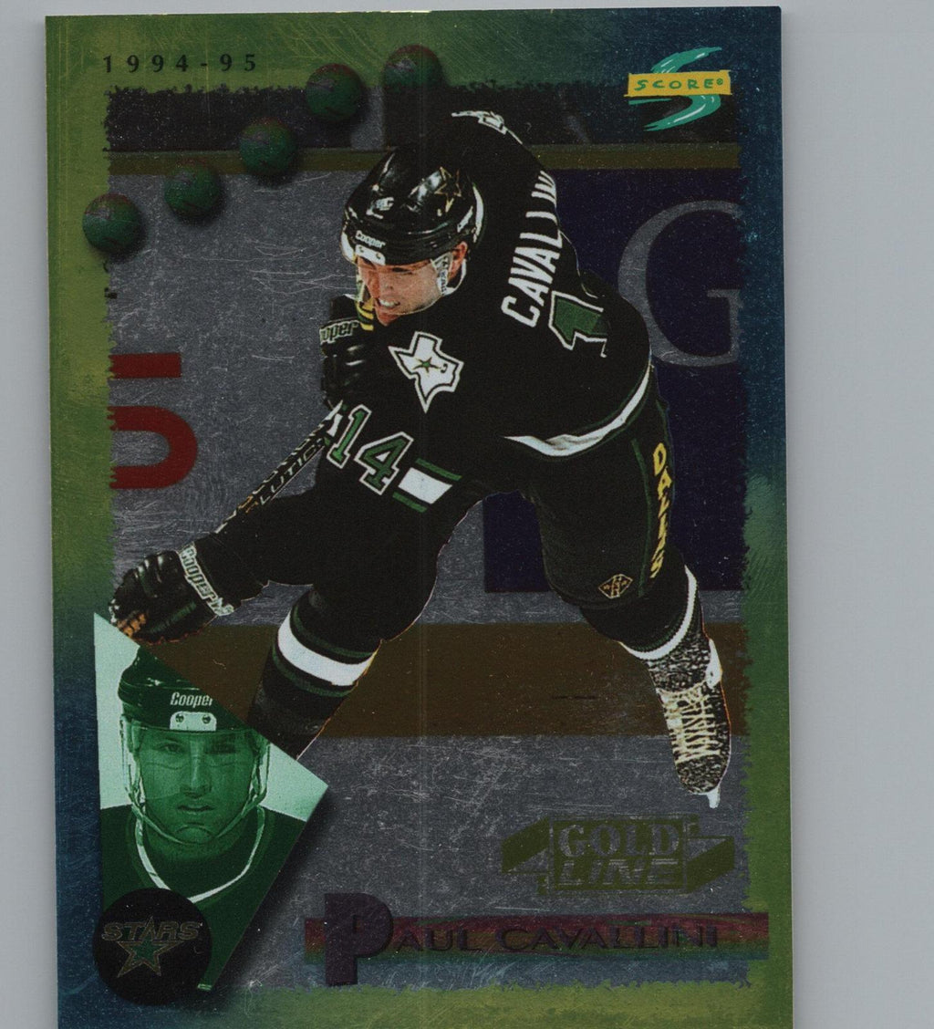 1994-95 Score #94 Paul Cavallini Gold Line