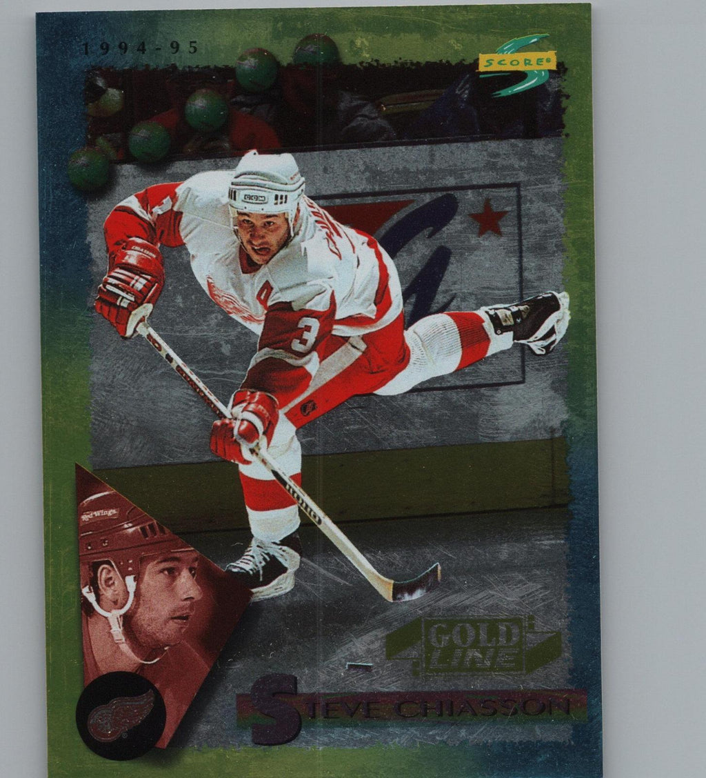 1994-95 Score #45 Steve Chiasson Gold Line