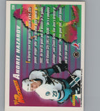 1994-95 Score #239 Andrei Nazarov Gold Line