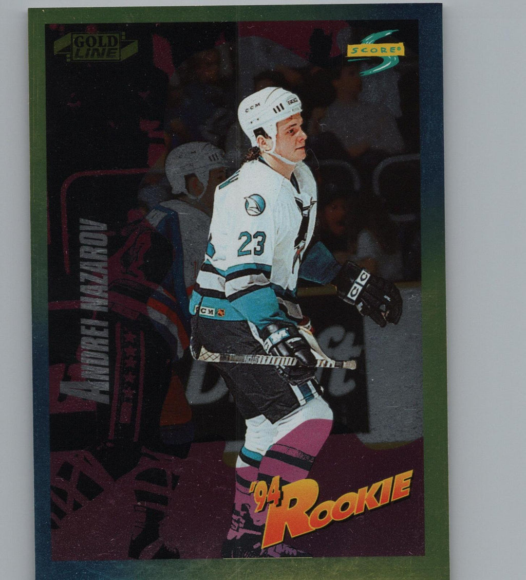 1994-95 Score #239 Andrei Nazarov Gold Line